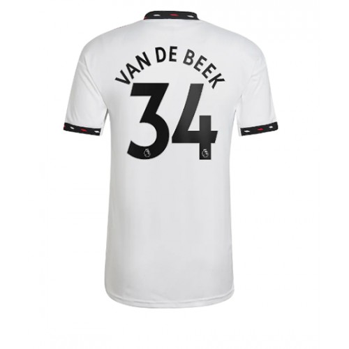 Manchester United Donny van de Beek #34 Bortedrakt 2022-23 Kortermet Manchester United Donny van de Beek #34 Bortedrakt 2022-23 Kortermet